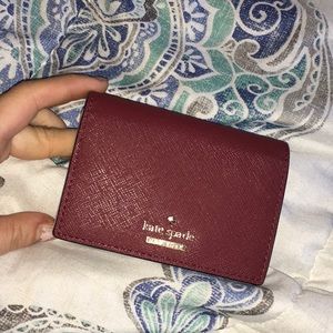 Maroon NEW Kate Spade wallet
